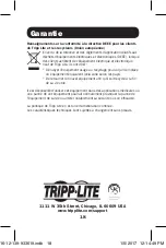 Preview for 18 page of Tripp Lite P960-001-M2 Owner'S Manual