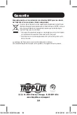 Предварительный просмотр 18 страницы Tripp Lite P960-001-MSATA Owner'S Manual