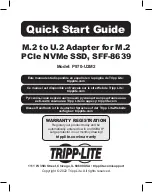 Tripp Lite P970-U2M2 Quick Start Manual preview