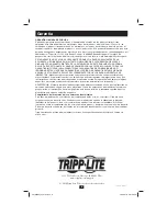 Preview for 8 page of Tripp Lite PDU1420T Owner'S Manual