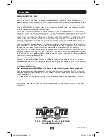 Preview for 36 page of Tripp Lite PDU3VN-Series Owner'S Manual