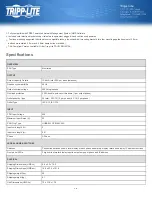 Preview for 2 page of Tripp Lite PDU3VN3H50 Quick Manual