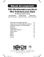 Preview for 13 page of Tripp Lite PDUMNV20HVNET Owner'S Manual