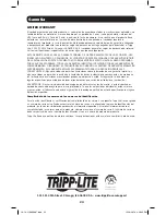 Preview for 24 page of Tripp Lite PDUMNV20HVNET Owner'S Manual