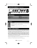 Предварительный просмотр 2 страницы Tripp Lite Power Distribution Unit (PDU) PDU6K Owner'S Manual