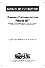 Preview for 7 page of Tripp Lite Power it! Owner'S Manual