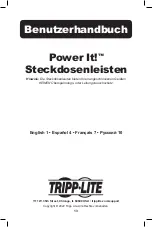 Preview for 13 page of Tripp Lite Power it! Owner'S Manual