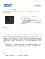 Tripp Lite PowerVerter APSINT3636VR Specification Sheet preview