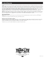 Preview for 8 page of Tripp Lite PowerVerter PV1800GFCI Owner'S Manual