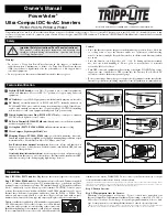 Preview for 1 page of Tripp Lite PowerVerter PV375 Owner'S Manual