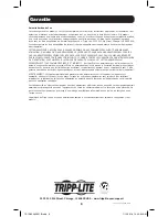 Preview for 8 page of Tripp Lite PowerVerter PV4IN1 Owner'S Manual