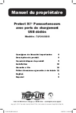 Preview for 8 page of Tripp Lite Protect It! TLP26USBB Owner'S Manual