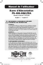 Предварительный просмотр 6 страницы Tripp Lite PS-406-HGULTRA Owner'S Manual