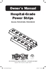 Tripp Lite PS410HGUK Owner'S Manual preview