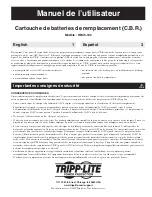 Предварительный просмотр 5 страницы Tripp Lite RBC5-192 Owner'S Manual