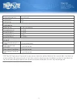 Preview for 2 page of Tripp Lite RBC6A Specifications