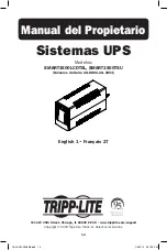 Preview for 14 page of Tripp Lite SMART1500LCDTXL Owner'S Manual