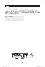 Preview for 60 page of Tripp Lite SMART3000RM2UL Owner'S Manual