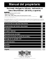 Предварительный просмотр 23 страницы Tripp Lite SmartOnline 220/380V Owner'S Manual