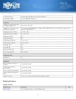 Preview for 2 page of Tripp Lite SmartOnline BP24V28-2U Specifications