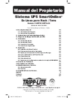 Предварительный просмотр 23 страницы Tripp Lite SmartOnline SUINT3000RTXL2U Owner'S Manual