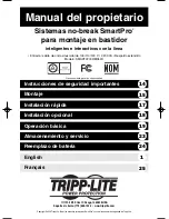 Preview for 13 page of Tripp Lite SmartPro 2U 1400-3000 VA Owner'S Manual