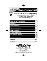 Tripp Lite SmartPro 3U Owner'S Manual preview