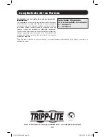 Preview for 38 page of Tripp Lite SmartPro SMC10002URM Owner'S Manual