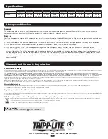 Preview for 14 page of Tripp Lite SmartRack 2400 Series Owner'S Manual