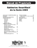 Preview for 15 page of Tripp Lite SmartRack 2400 Series Owner'S Manual