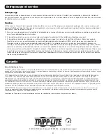 Preview for 21 page of Tripp Lite SmartRack SR12UBEXPNDKD Owner'S Manual