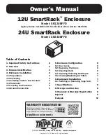 Tripp Lite SmartRack SR12UBFFD Owner'S Manual preview