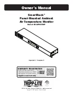 Preview for 1 page of Tripp Lite SmartRack SR1UPNLTEMP Owner'S Manual