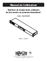 Preview for 9 page of Tripp Lite SmartRack SR1UPNLTEMP Owner'S Manual