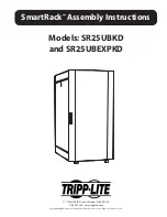 Tripp Lite SmartRack SR25UBEXPKD Assembly Instructions Manual preview