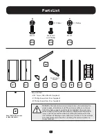 Предварительный просмотр 2 страницы Tripp Lite SmartRack SR25UBEXPKD Assembly Instructions Manual