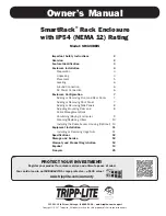 Tripp Lite SmartRack SR42UBEIS Owner'S Manual preview