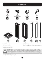 Предварительный просмотр 2 страницы Tripp Lite SmartRack SR42UBEVS Assembly Instructions Manual