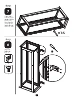 Предварительный просмотр 6 страницы Tripp Lite SmartRack SR4POST48HD Assembly Instructions Manual