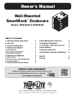 Preview for 1 page of Tripp Lite SmartRack SRW12UHD Owner'S Manual