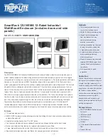 Предварительный просмотр 1 страницы Tripp Lite SmartRack SRW12USNEMA Brochure & Specs