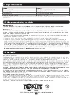 Preview for 16 page of Tripp Lite SmartRack SRW15US Owner'S Manual