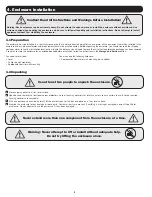 Preview for 4 page of Tripp Lite SmartRack SRWF2U Owner'S Manual