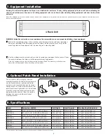 Preview for 7 page of Tripp Lite SmartRack SRWF2U Owner'S Manual