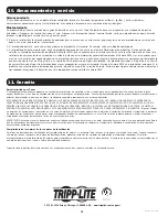 Preview for 16 page of Tripp Lite SmartRack SRWF2U Owner'S Manual