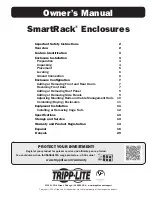 Tripp Lite SmartRack Owner'S Manual preview