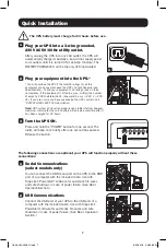 Preview for 7 page of Tripp Lite SMX Series Owner'S Manual