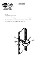 Preview for 1 page of Tripp Lite SR13 Management Manual