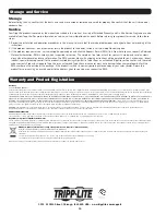 Preview for 10 page of Tripp Lite SRCOOL7KRM Owner'S Manual