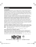 Предварительный просмотр 29 страницы Tripp Lite SRCOOLNETLX Installation And Quick Start Manual